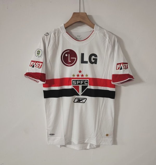 Retro Sao Paulo Home 1:1 Quality Soccer Jersey 2006