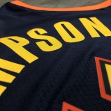 Golden State Warriors  V-neck Black City  Edition #11 THOMPSON   1:1 Quality NBA Season Jerseys 2021