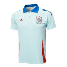 Spain Polo Fans Blue 1:1 Quality Soccer Jersey  24-25