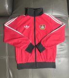 Leverkusen Windbreaker  Red 1:1 Quality Soccer Jersey  25-26