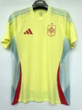 Spain Away  UEFA Nations League Fans    2024   1:1 Quality Soccer Jersey