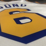 Golden State Warriors White San Francisco #6 YOUNG 1:1 Quality NBA Season Jerseys
