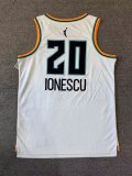 New York free White #20 IONESCU NBA Jerseys  25-26