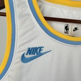 Los Angeles Lakers Retro Edition  #77 DONCIC  white 1:1 Quality NBA Jerseys 2023