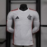 Flamenco away Long sleeves player  1:1 Quality Soccer Jersey   24-25