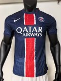 PSG Paris Home  25 Champion  Have star player  1:1 Quality Soccer Jersey   24-25