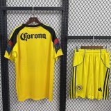 Club America  Home With Pants Sets Fans  1:1 Quality Soccer Jersey   25-26