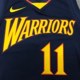 Golden State Warriors  Blue Rookie #11 THOMPSON  1:1 Quality NBA Season Jerseys
