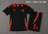 International  black  training  fans  1:1 Quality Soccer Jersey  24-25