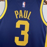 Golden State Warriors Blue Jordan #3 PAUL 1:1 Quality NBA Season Jerseys 2023