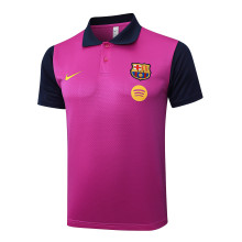 Barcelona Polo Fans  Purple 1:1 Quality Soccer Jersey  25-26