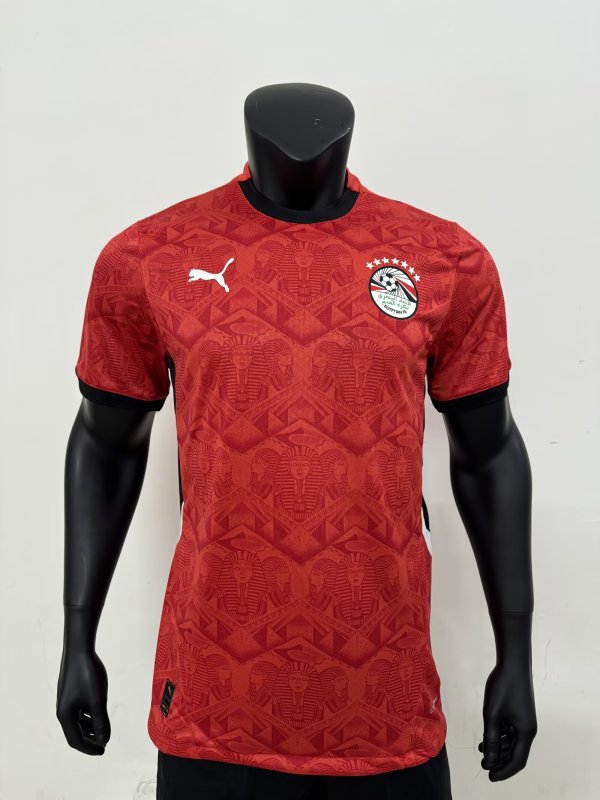 Egypt home Player  1:1 Quality Soccer Jersey   25-26
