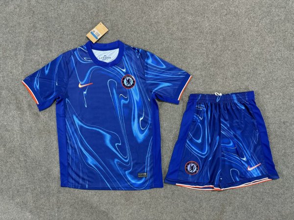 Chelsea home Fans suit  1:1 Quality Soccer Jersey   24-25