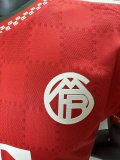 Bayern Munich  Third Red  Player 1:1 Quality Soccer Jersey  25-26