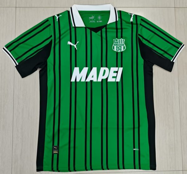 U.S. Sassuolo Calcio  Home Fans 1:1 Quality Soccer Jersey  25-26