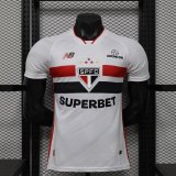 Sao Paulo Home Player 1:1 Quality Soccer Jersey  26-27