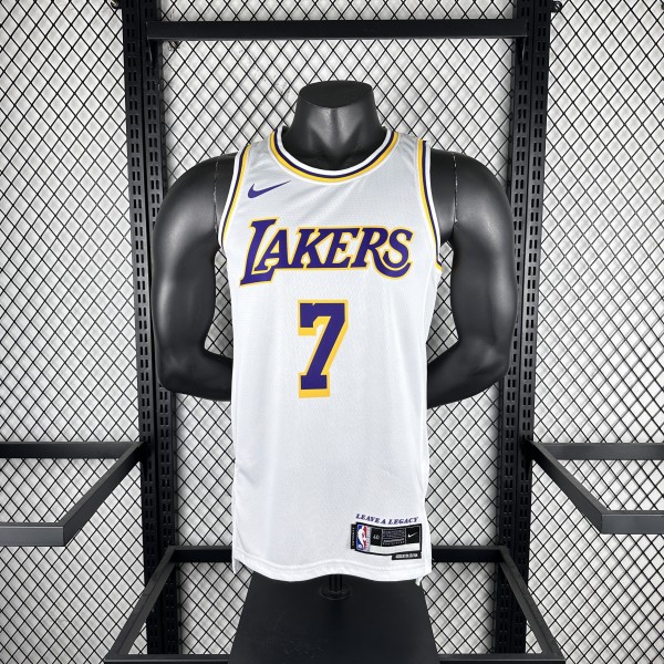 Los Angeles Lakers White #7 ANTHONY 1:1 Quality NBA Season Jerseys 2023
