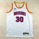 Golden State Warriors  White Kids  #30 CURRY  1:1 Quality NBA Jerseys