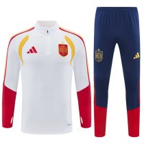Spain Training Tracksuit White (Kids And Man )  1:1  26-27 (2026)