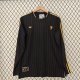 Manchester United Long  t-shirt Special Edition Fans Black 1:1 Quality Soccer Jersey    25-26
