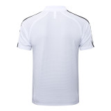 Real Madrid  Polo Fans White 1:1 Quality Soccer Jersey  25-26