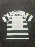 Retro Sporting Lisbon Home Kits Suit  1:1 Quality Soccer Jersey 2001-2003