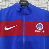 PSG Paris  Windbreaker  Blue Red  1:1 Quality Soccer Jersey 26-27