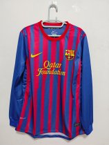 Retro Barcelona  Home Fans long 1:1 Quality Soccer Jersey   2011-2012