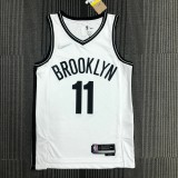 Brooklyn Nets White #11 IRVING 1:1 Quality NBA  Season Jerseys 75 Year