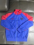 PSG Paris  Windbreaker  Blue 1:1 Quality Soccer Jersey  25-26