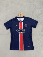 PSG Paris Home  women  1:1 Quality Soccer Jersey    24-25