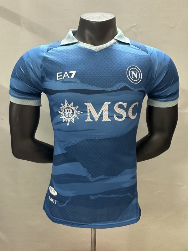 Napoli Fourth  Away player  1:1 Quality Soccer Jersey  25-26