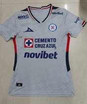 Cruz Azul Away Women Fans 1:1 Quality Soccer Jersey 25-26