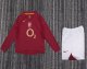 Retro Arsenal home Long Kids 1:1 Quality Soccer Jersey   2005-2006