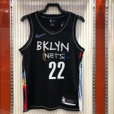 Brooklyn Nets City Edition graffiti Black #22 LEVERT 1:1 Quality NBA  Season Jerseys 2021