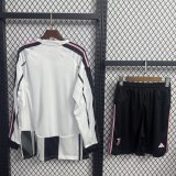 Juventus Home Long With Pants Sets  Fans  1:1 Quality Soccer Jersey   25-26