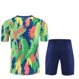 Brazil Training  Fans Kits Green 1:1 Quality Soccer Jersey 25-26 (Kids And Man )