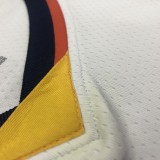 Golden State Warriors  V-neck White #11 THOMPSON  1:1 Quality NBA Season Jerseys 2009-2010