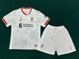 Liverpool third away  Fans suit  1:1 Quality Soccer Jersey   24-25
