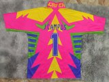 Retro Mexico Goalkeeper Away #1 j.campos 1:1 Quality Soccer Jersey 1998