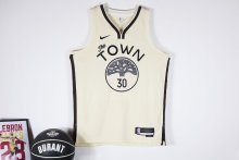 Golden State Warriors  Yollow #30 CURRY NBA Jerseys  25-26