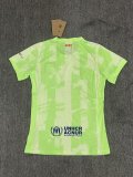Barcelona third away Women Fans 1:1 Quality Soccer Jersey  24-25