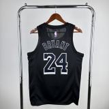 Los Angeles Lakers Kobe #24 BRYANT  Black Honor Edition NBA Jersey