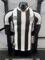 Santos away player 1:1 Quality Soccer Jersey   24-25