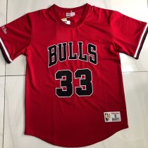 Chicago Bulls RED #33 PIPPEN  1:1 Quality NBA Jerseys
