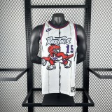 Retro Toronto Raptors  White #15 CARTER 1:1 Quality NBA  Season Jerseys 2026
