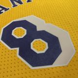Los Angeles Lakers Kobe #8 BRYANT Yollow round neck NBA Jersey 1997