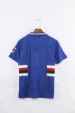Retro Sampdoria Fans 1:1 Quality Soccer Jersey  1994-1995