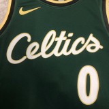 Boston Celtics City Edition Green #0 TATUM 1:1 Quality NBA Jerseys  2023