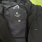 Adidas Clover Windbreaker  Interchange Jacket Black  White 1:1 Quality Soccer Jersey  25-26